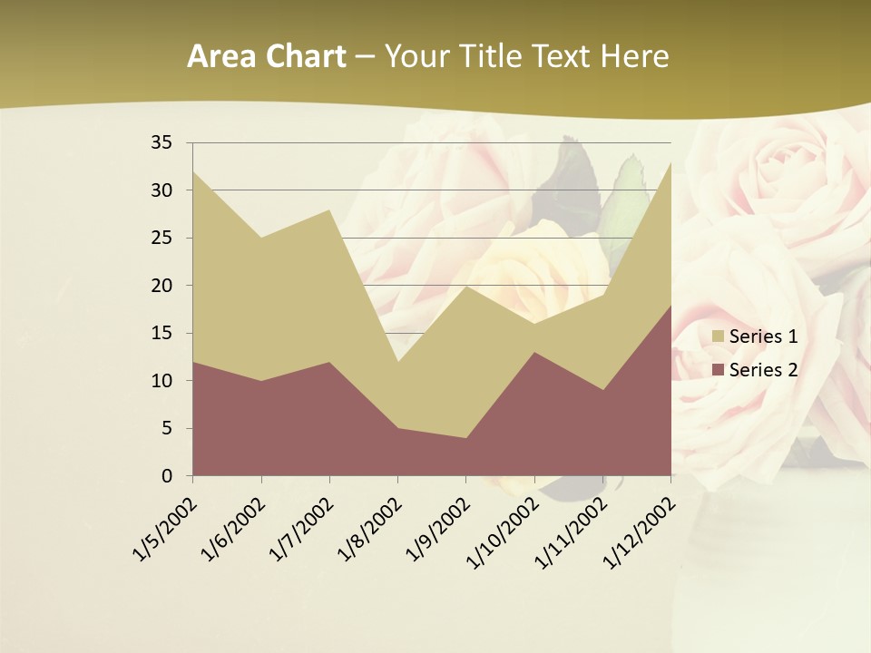 Rose Warm Page PowerPoint Template