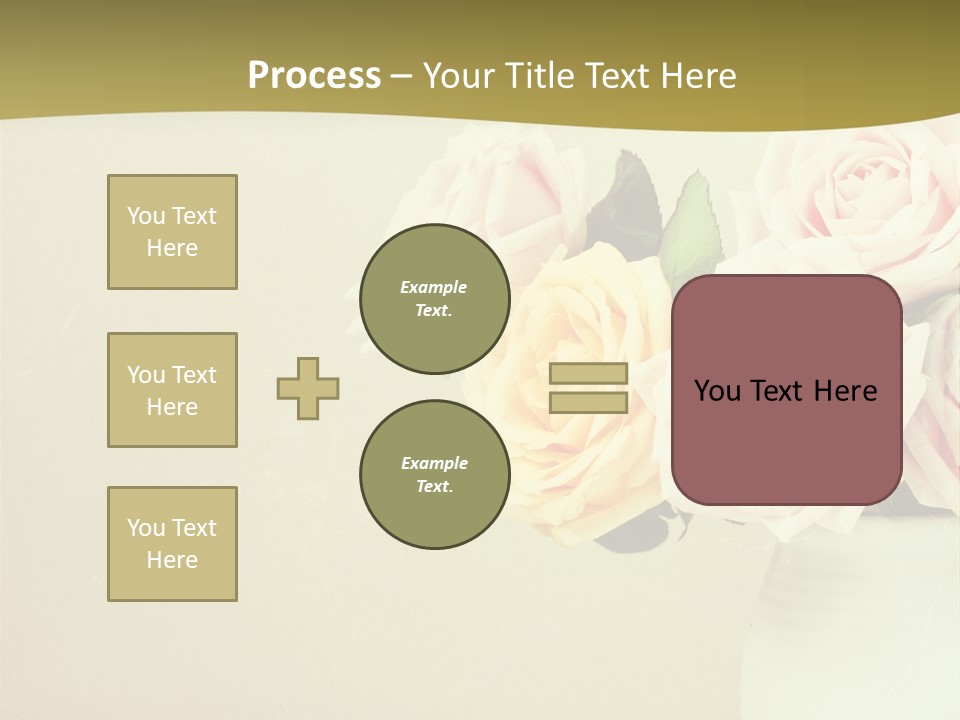 Rose Warm Page PowerPoint Template