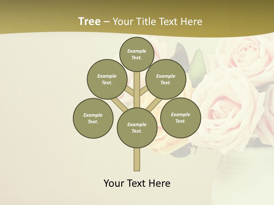 Rose Warm Page PowerPoint Template