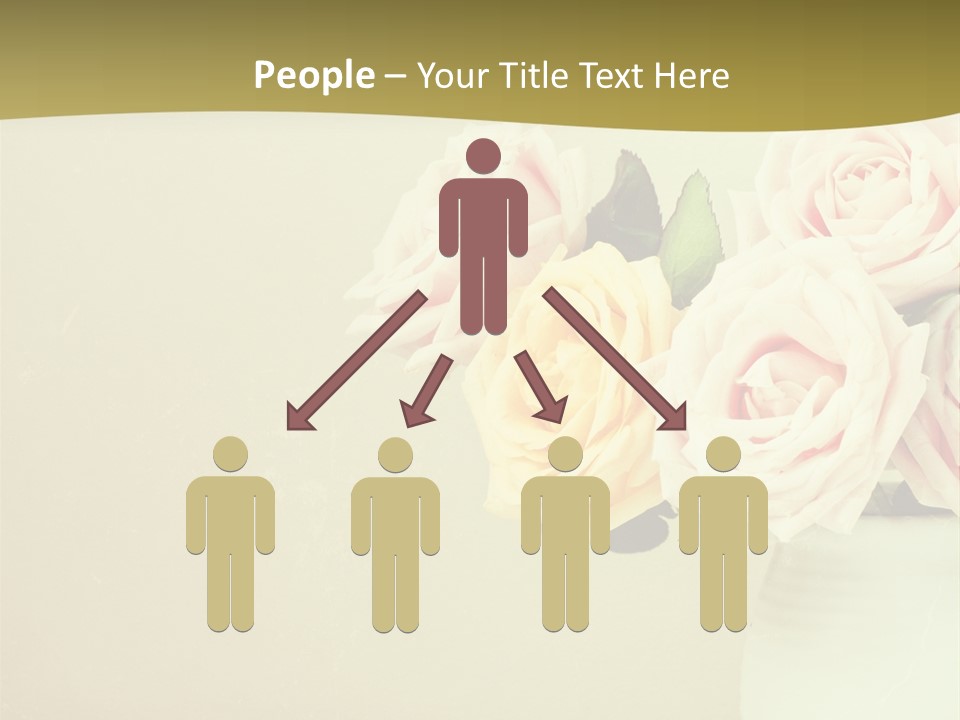 Rose Warm Page PowerPoint Template