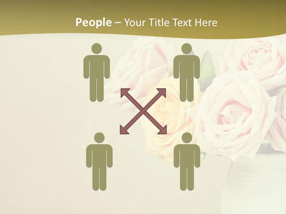 Rose Warm Page PowerPoint Template