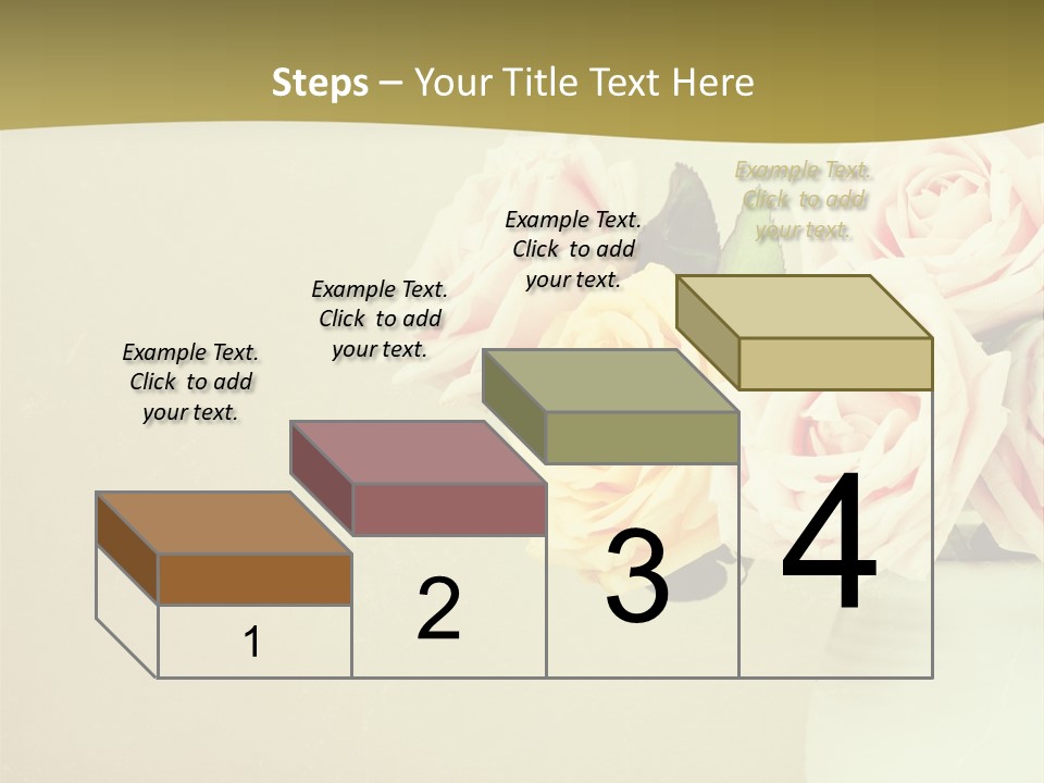 Rose Warm Page PowerPoint Template