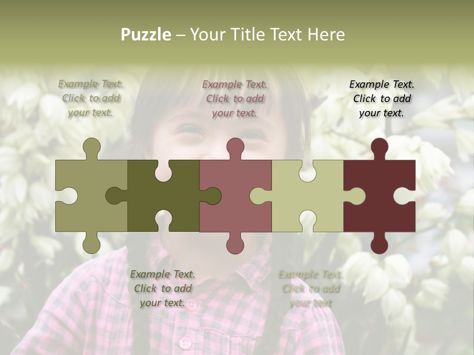 Beautiful Smiley Head PowerPoint Template