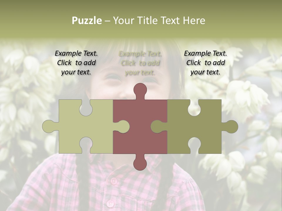 Beautiful Smiley Head PowerPoint Template