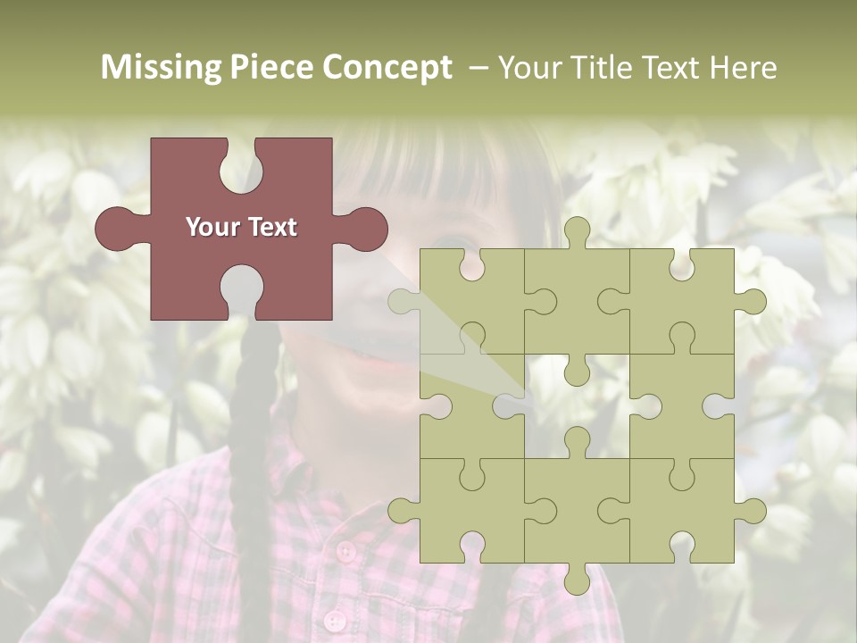 Beautiful Smiley Head PowerPoint Template