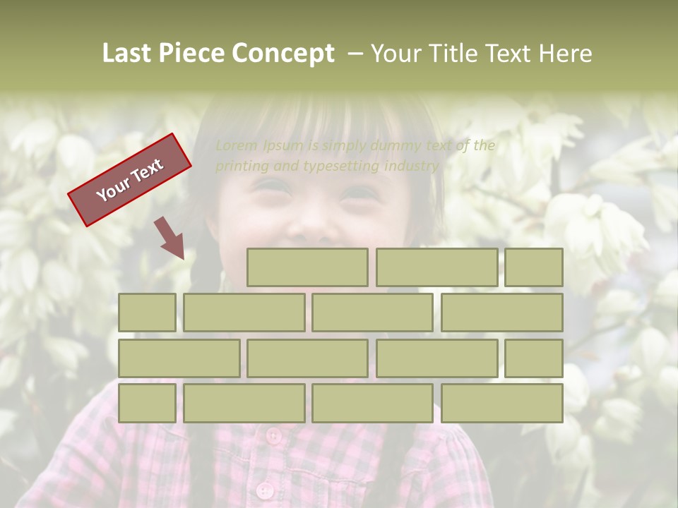 Beautiful Smiley Head PowerPoint Template