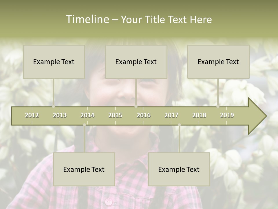 Beautiful Smiley Head PowerPoint Template
