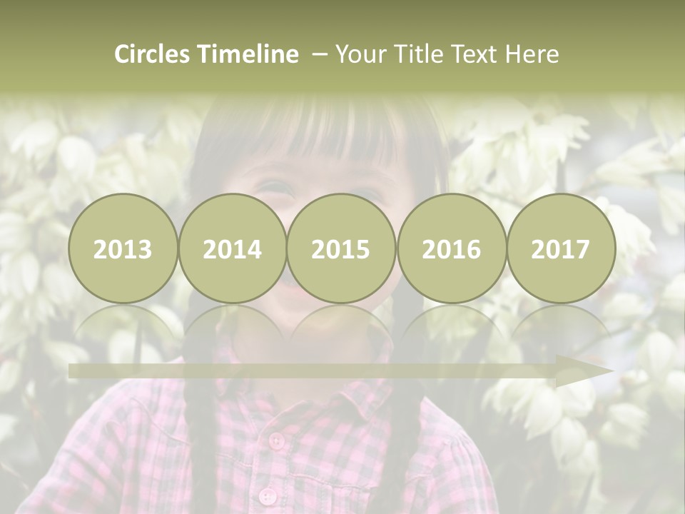 Beautiful Smiley Head PowerPoint Template