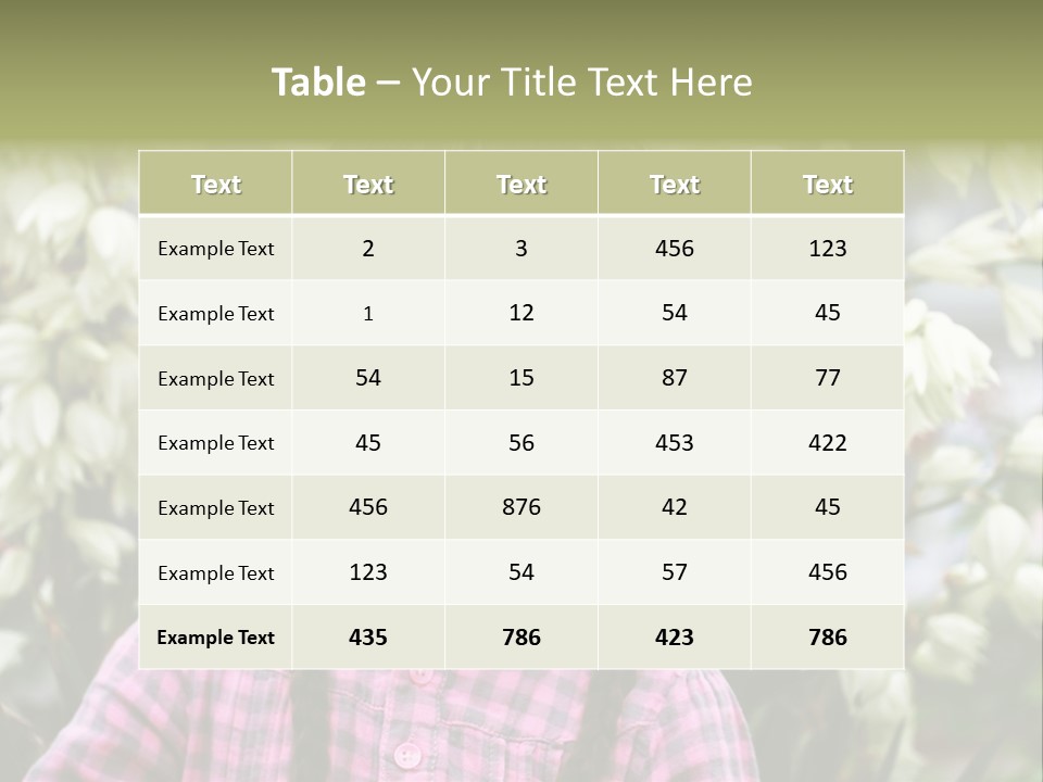 Beautiful Smiley Head PowerPoint Template