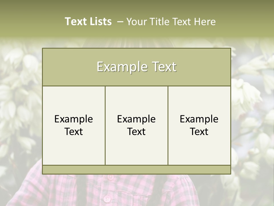 Beautiful Smiley Head PowerPoint Template