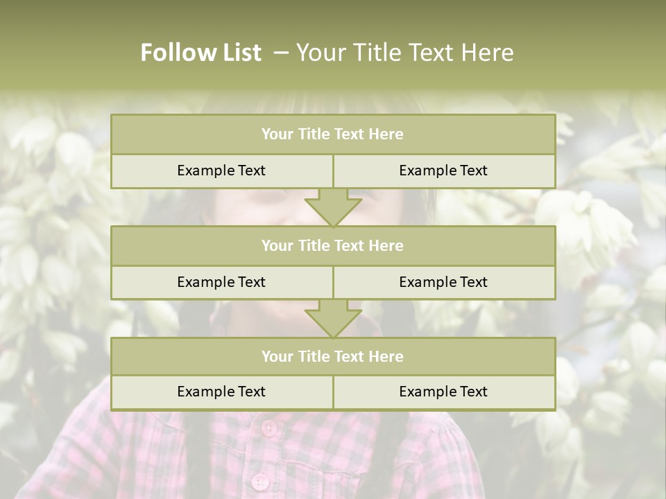 Beautiful Smiley Head PowerPoint Template
