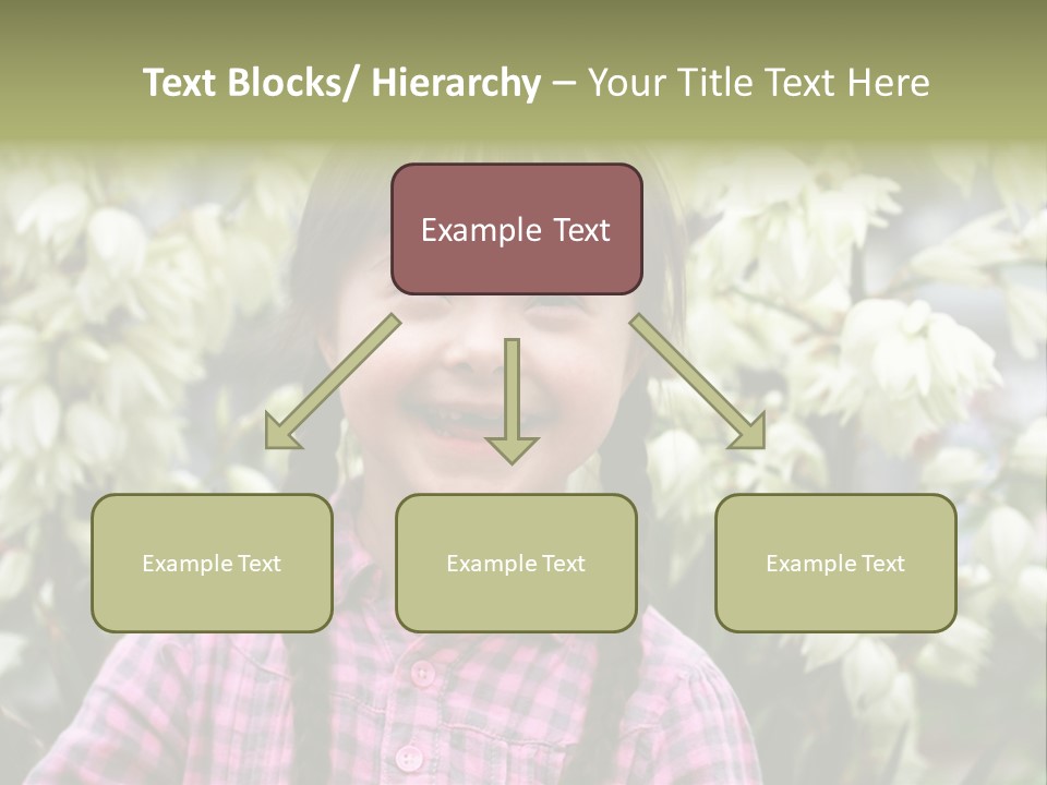 Beautiful Smiley Head PowerPoint Template