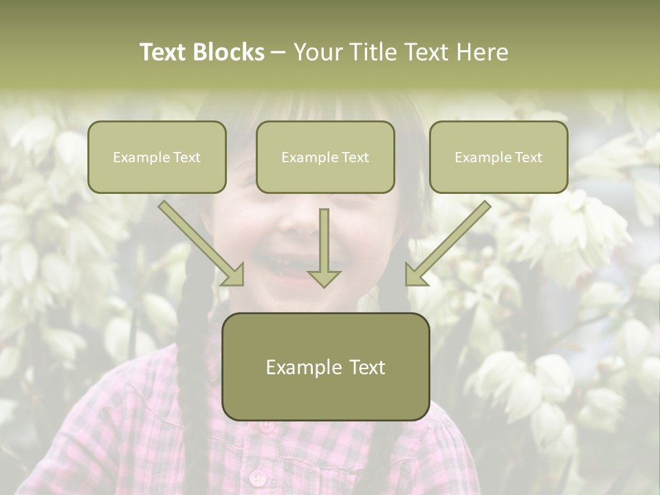 Beautiful Smiley Head PowerPoint Template