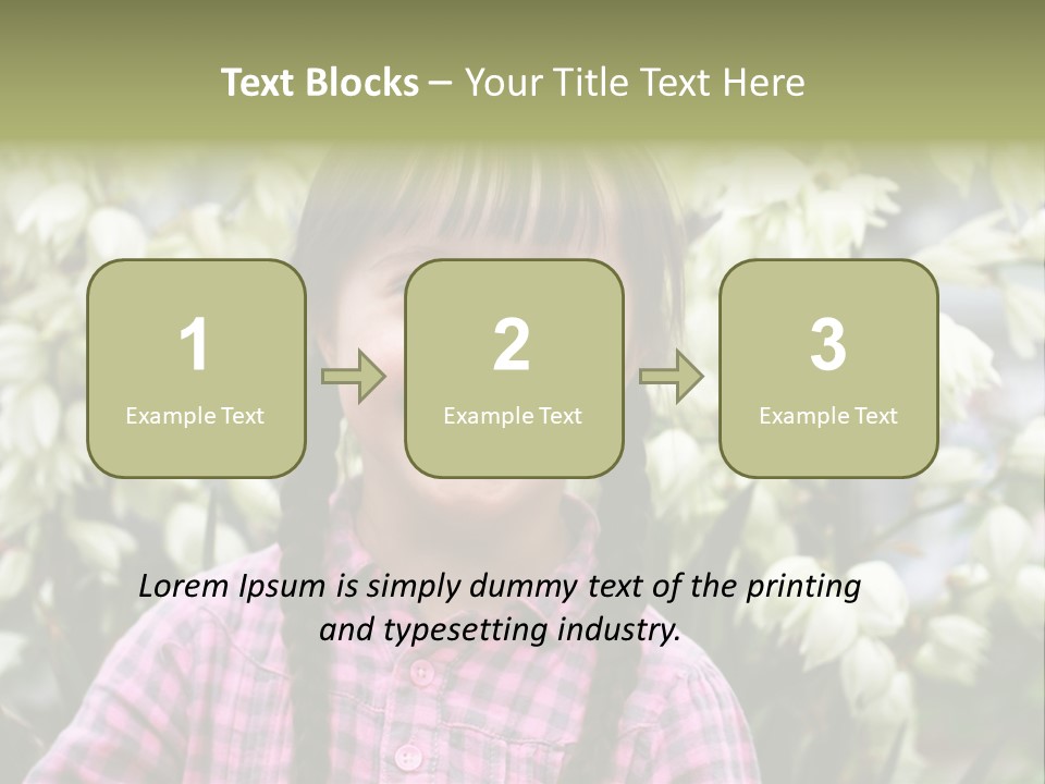 Beautiful Smiley Head PowerPoint Template