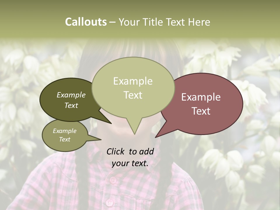 Beautiful Smiley Head PowerPoint Template