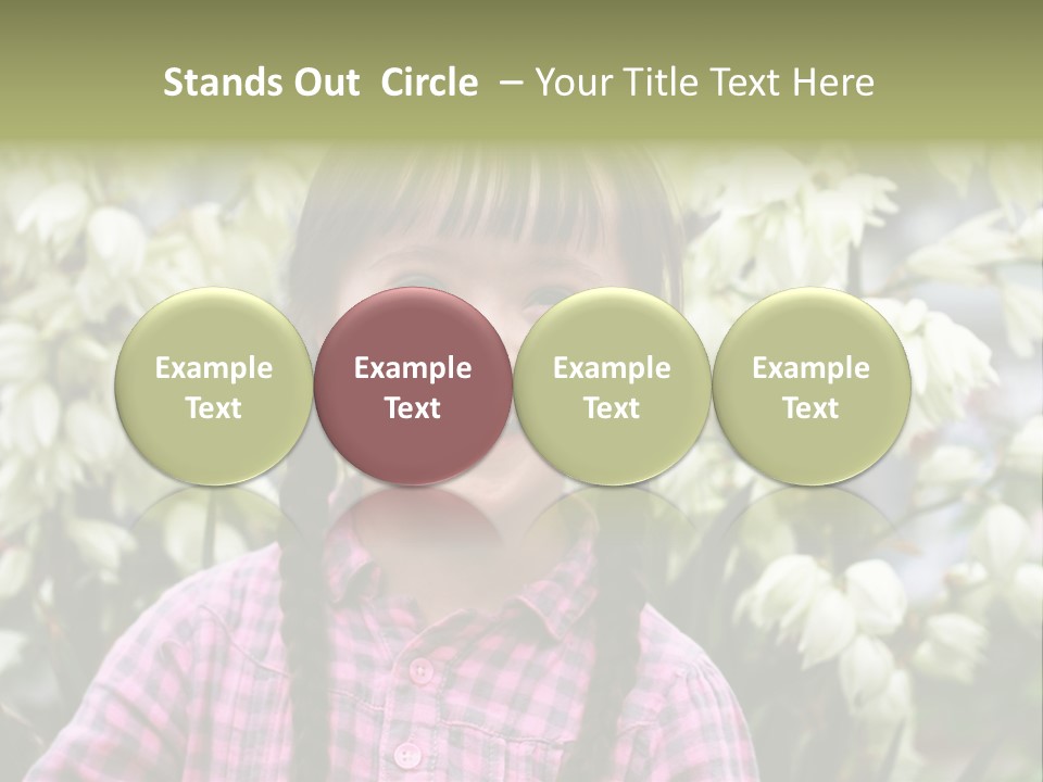 Beautiful Smiley Head PowerPoint Template