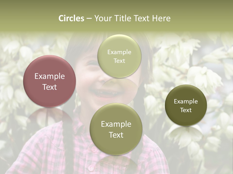 Beautiful Smiley Head PowerPoint Template