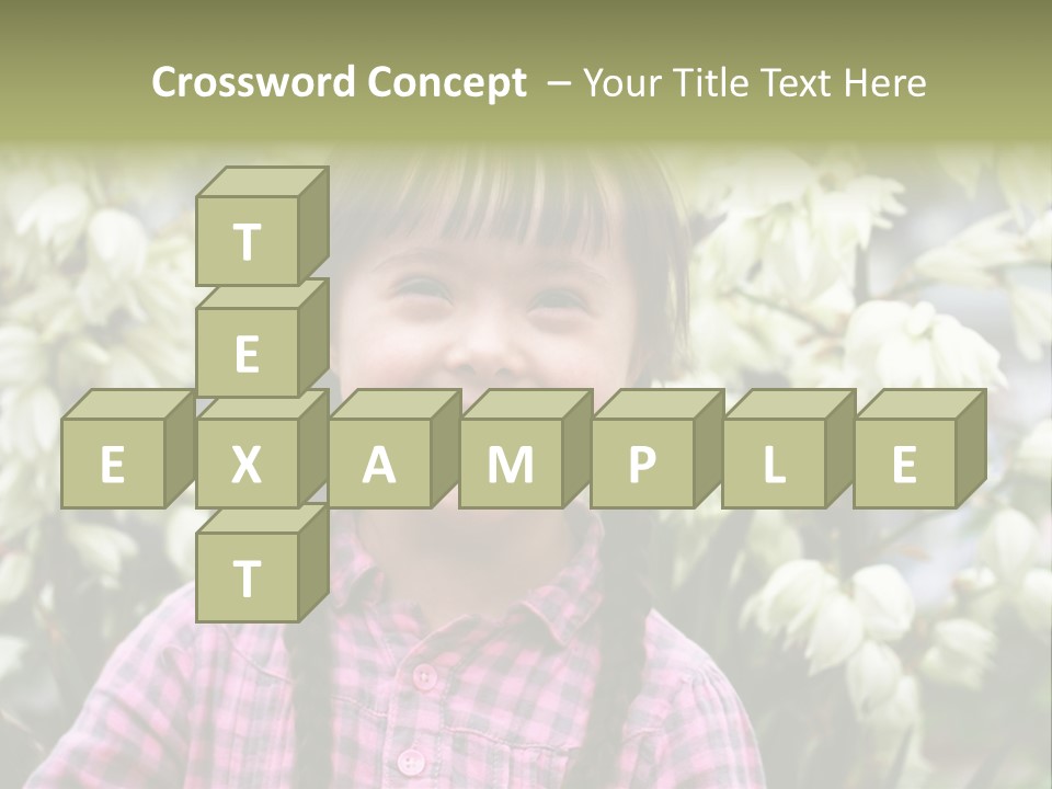 Beautiful Smiley Head PowerPoint Template