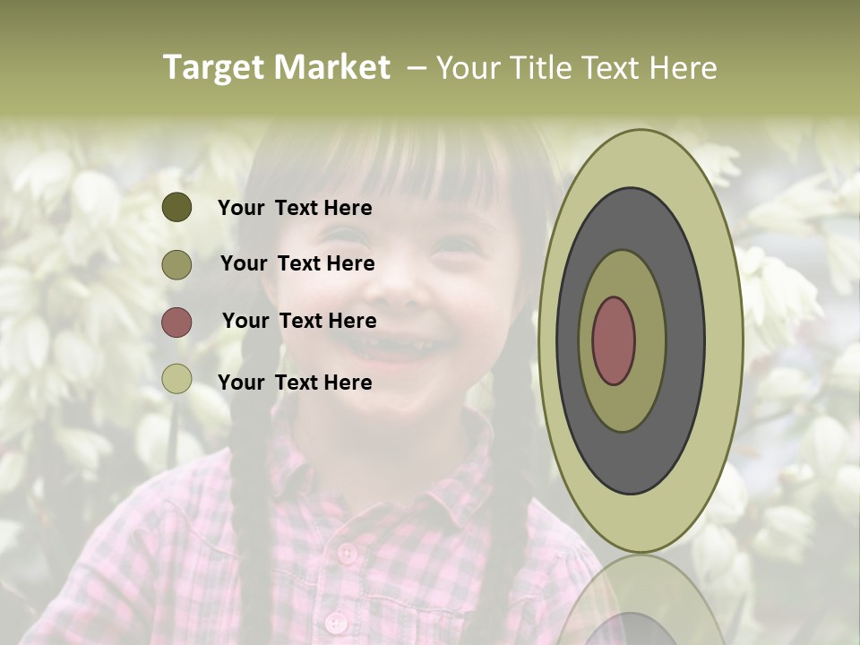 Beautiful Smiley Head PowerPoint Template