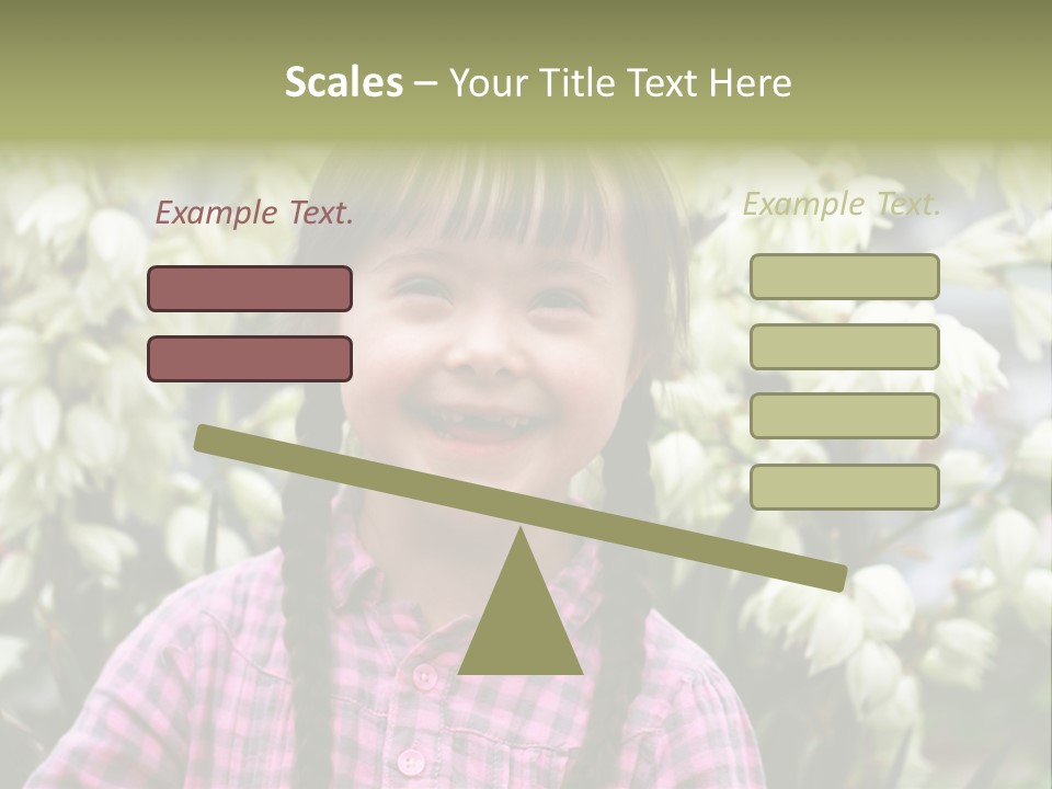 Beautiful Smiley Head PowerPoint Template