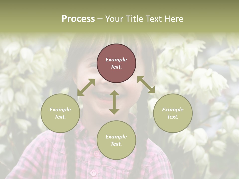 Beautiful Smiley Head PowerPoint Template