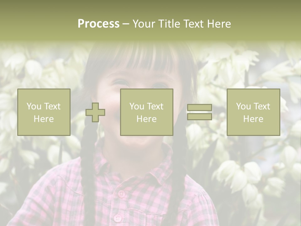 Beautiful Smiley Head PowerPoint Template