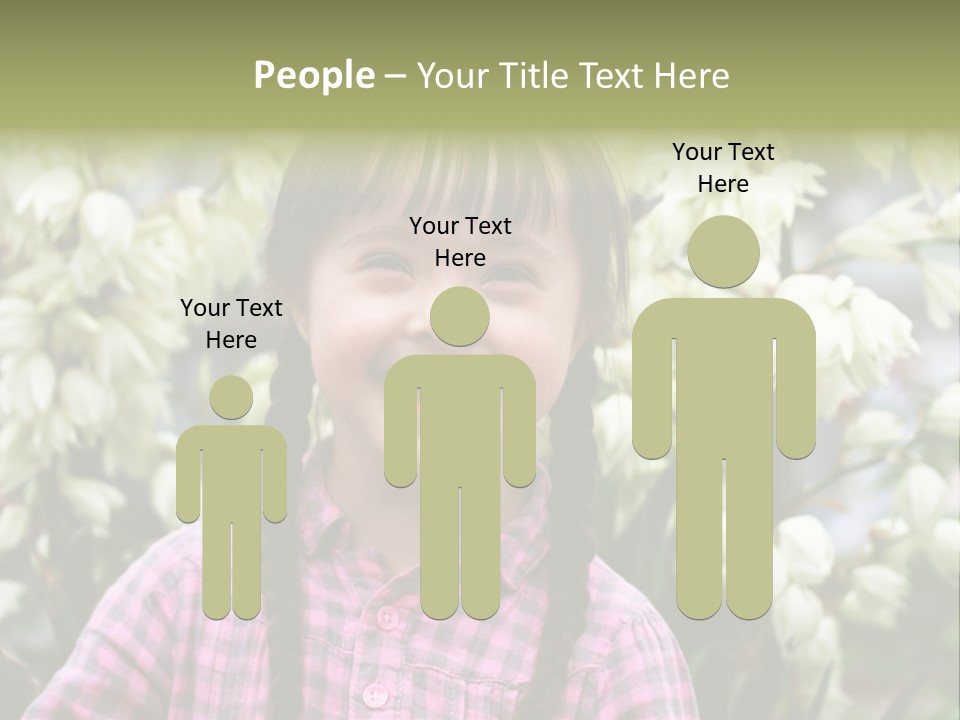 Beautiful Smiley Head PowerPoint Template