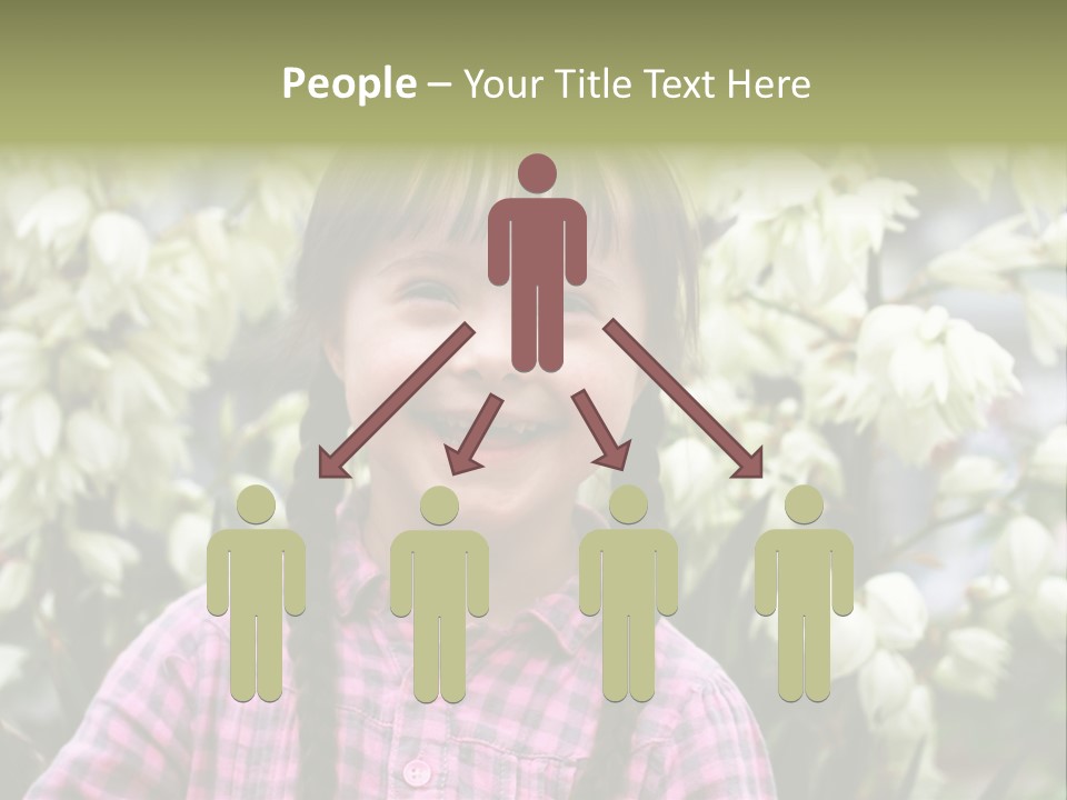 Beautiful Smiley Head PowerPoint Template