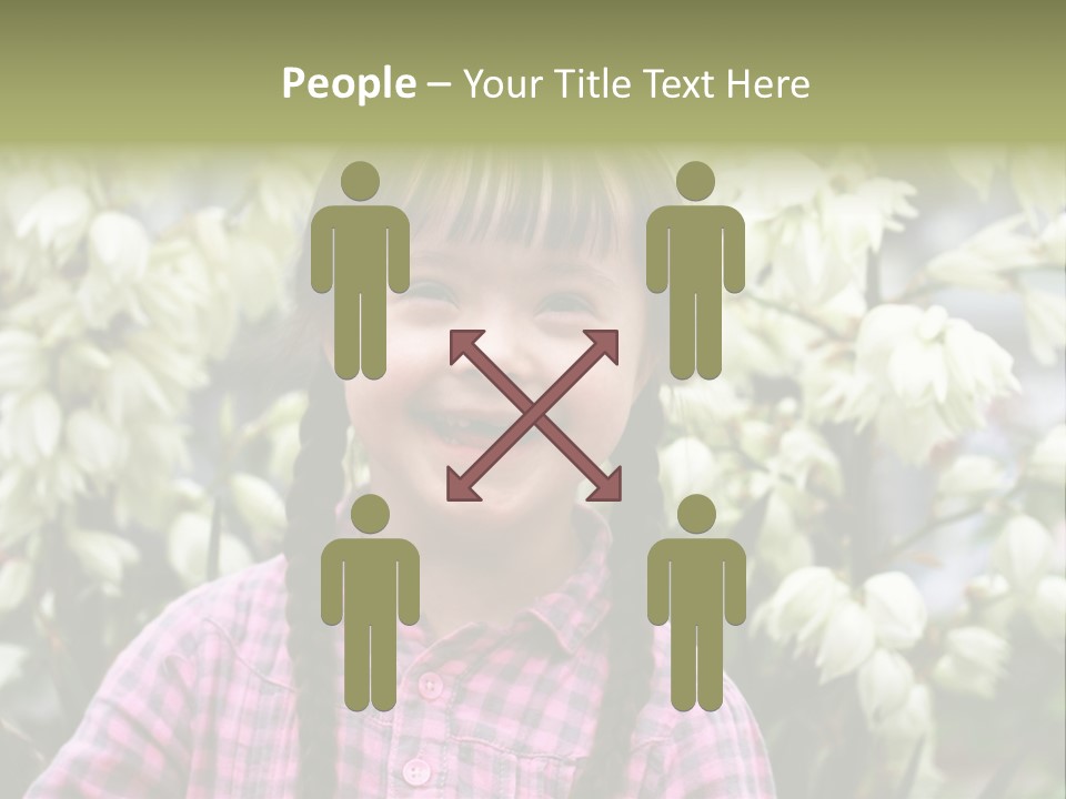 Beautiful Smiley Head PowerPoint Template