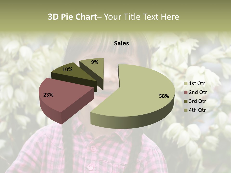 Beautiful Smiley Head PowerPoint Template