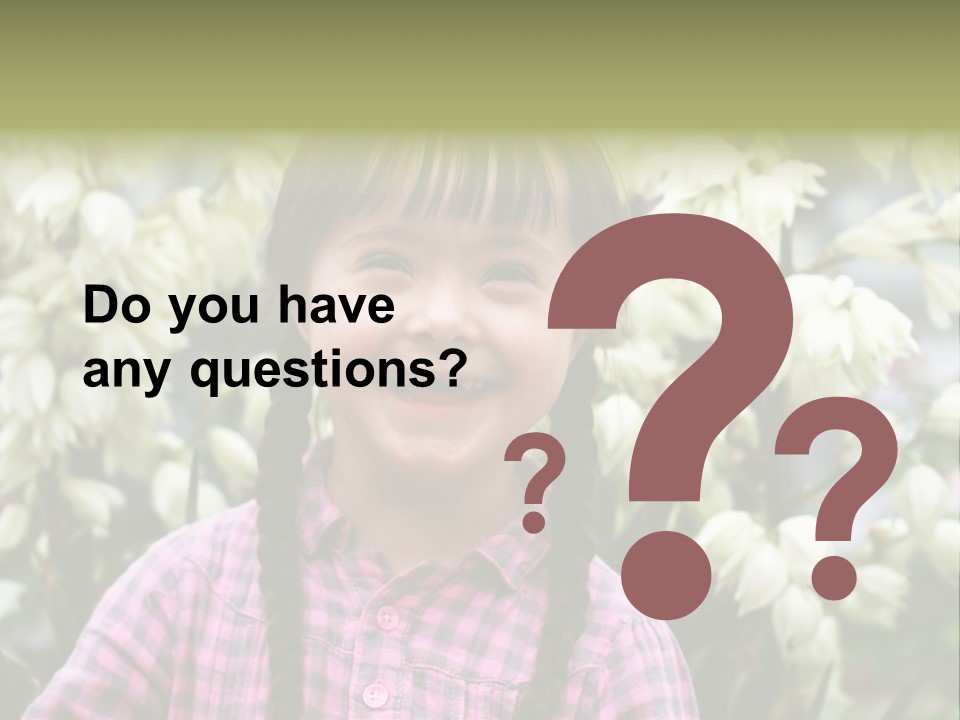 Beautiful Smiley Head PowerPoint Template