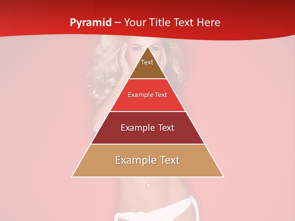 Curvaceous Breasts Beautiful PowerPoint Template