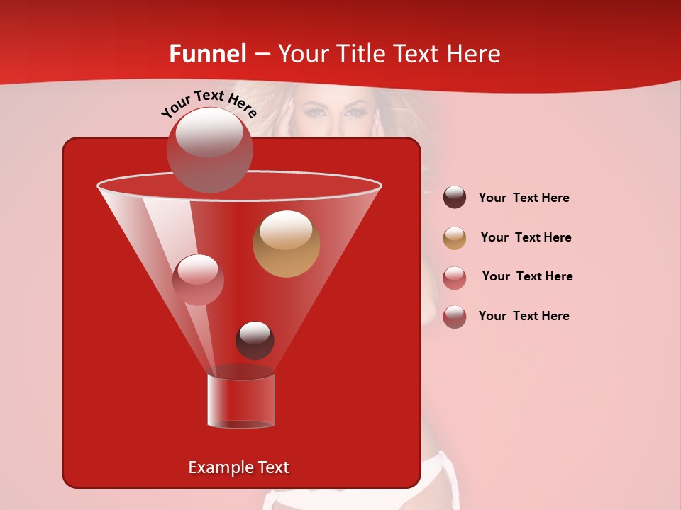 Curvaceous Breasts Beautiful PowerPoint Template