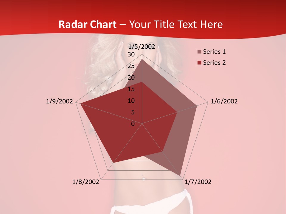 Curvaceous Breasts Beautiful PowerPoint Template