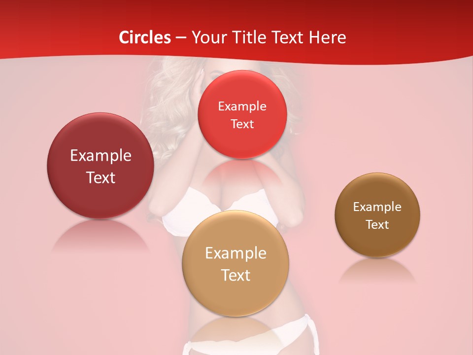 Curvaceous Breasts Beautiful PowerPoint Template