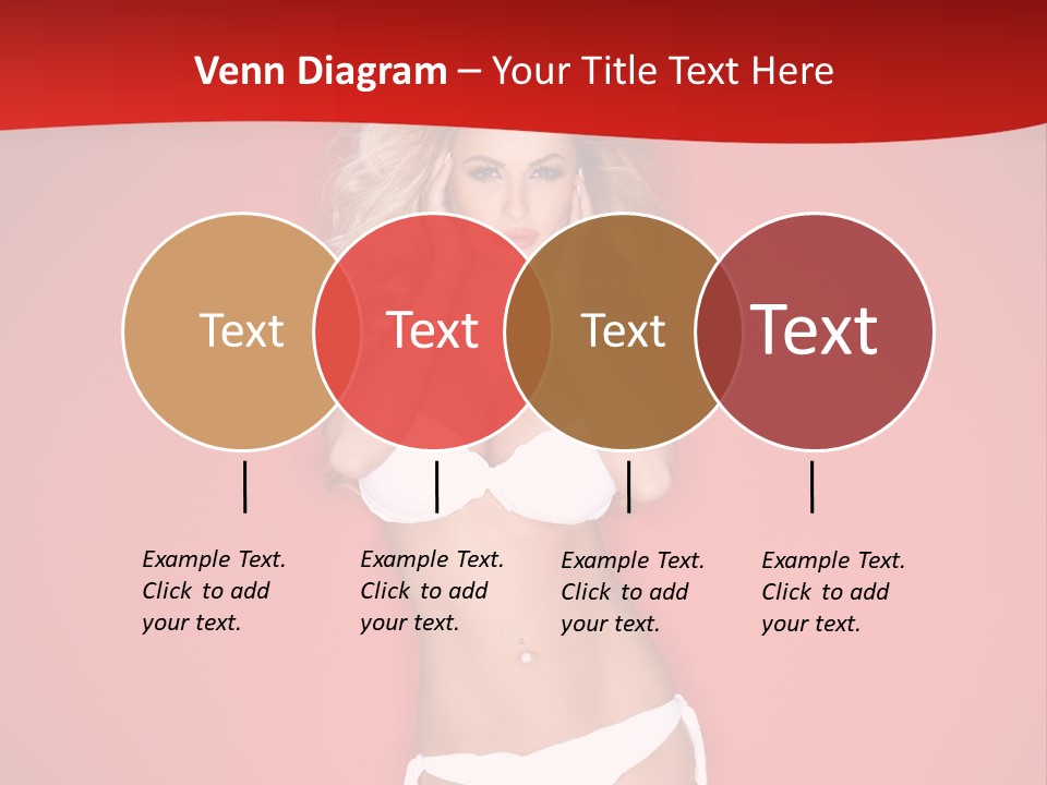 Curvaceous Breasts Beautiful PowerPoint Template