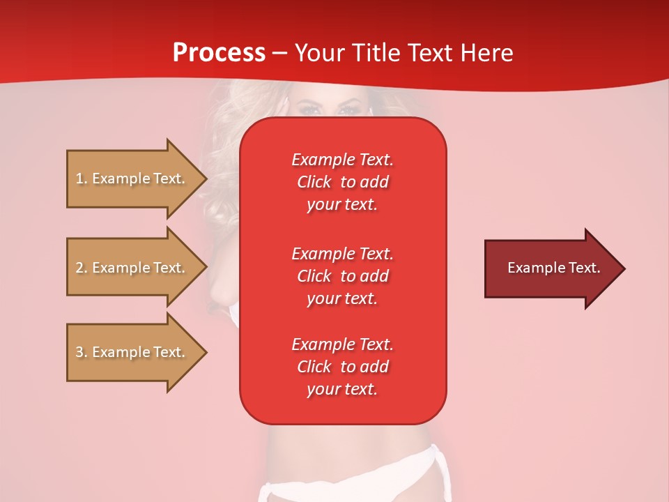 Curvaceous Breasts Beautiful PowerPoint Template