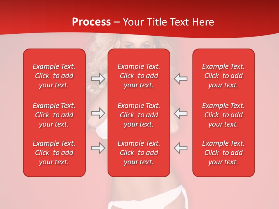 Curvaceous Breasts Beautiful PowerPoint Template