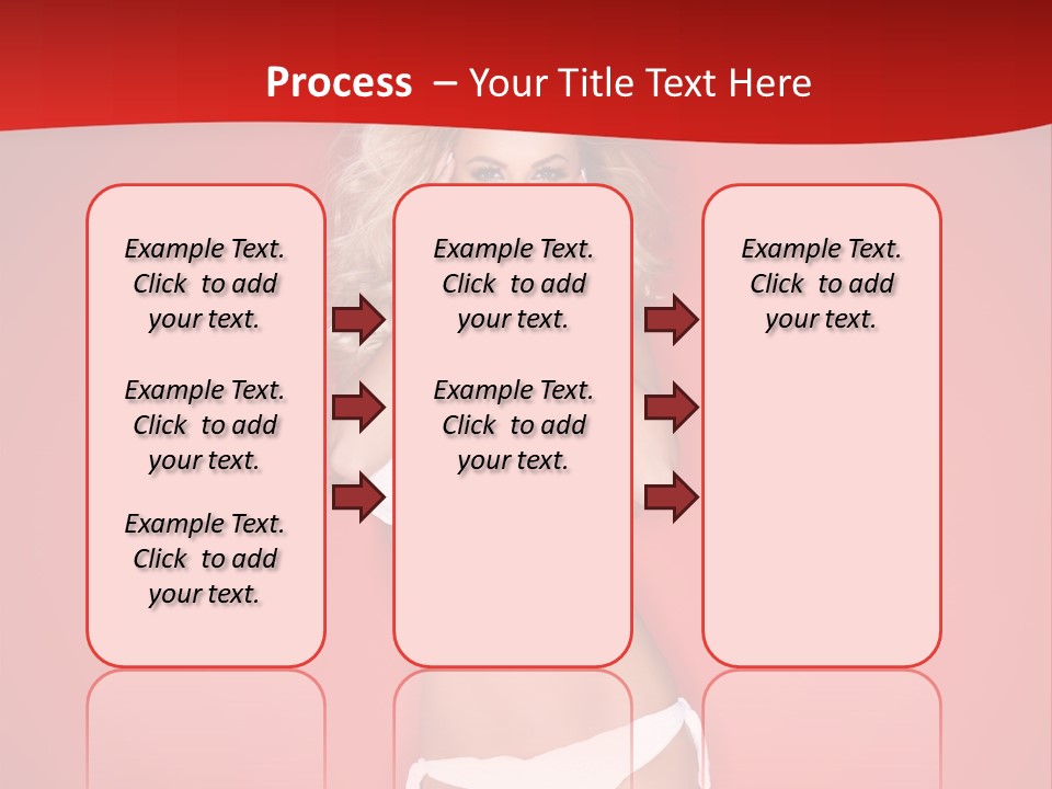 Curvaceous Breasts Beautiful PowerPoint Template