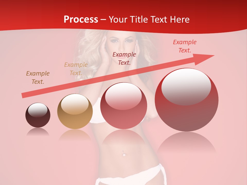 Curvaceous Breasts Beautiful PowerPoint Template