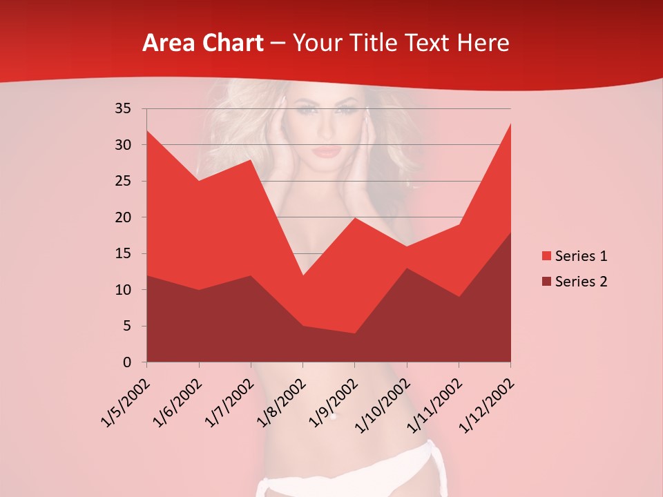 Curvaceous Breasts Beautiful PowerPoint Template