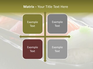 Maki Diet Food Bonito PowerPoint Template