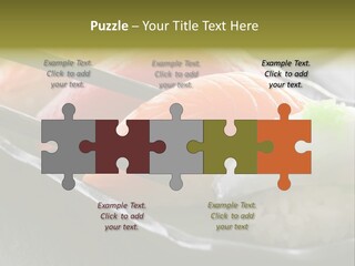 Maki Diet Food Bonito PowerPoint Template