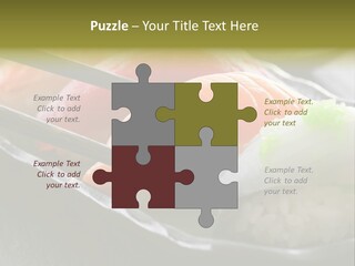 Maki Diet Food Bonito PowerPoint Template