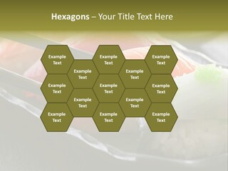 Maki Diet Food Bonito PowerPoint Template