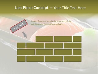 Maki Diet Food Bonito PowerPoint Template