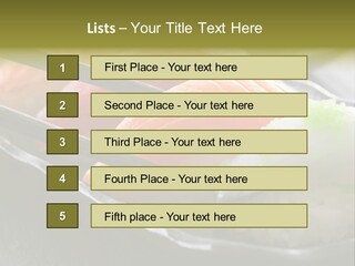 Maki Diet Food Bonito PowerPoint Template