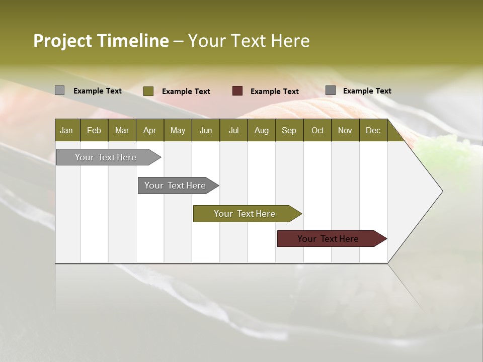 Maki Diet Food Bonito PowerPoint Template