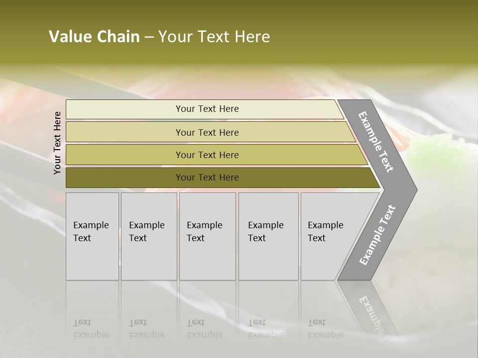 Maki Diet Food Bonito PowerPoint Template