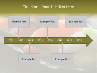 Maki Diet Food Bonito PowerPoint Template